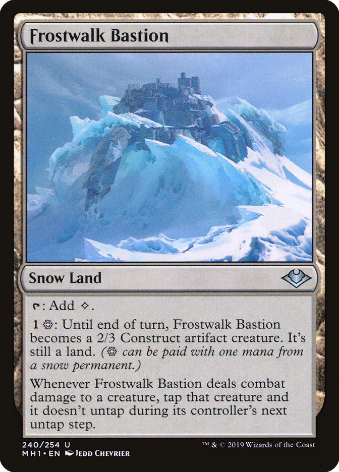 Frostwalk Bastion [Modern Horizons] | Cracking-Singles