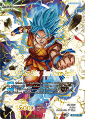 Super Saiyan God Son Goku // SSGSS Son Goku, Soul Striker Reborn (Gold Stamped) (P-211) [Promotion Cards] | Cracking-Singles