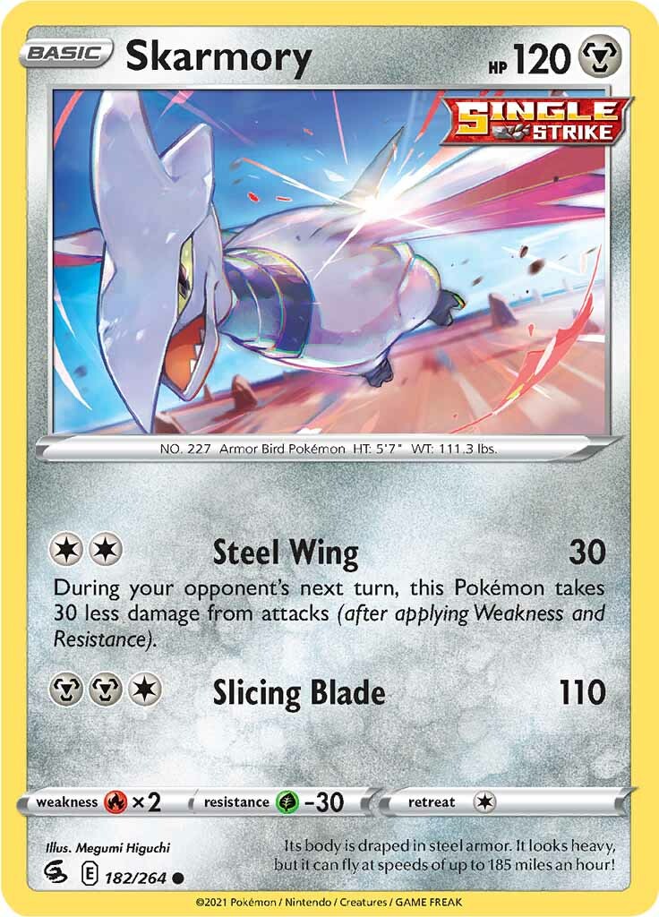 Skarmory (182/264) [Sword & Shield: Fusion Strike] | Cracking-Singles