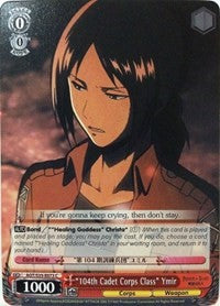 "104th Cadet Corps Class" Ymir (AOT/S35-E073 C) [Attack on Titan] | Cracking-Singles