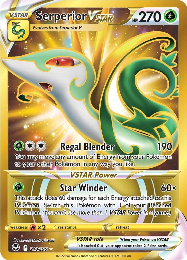 Serperior VSTAR (210/195) [Sword & Shield: Silver Tempest] | Cracking-Singles