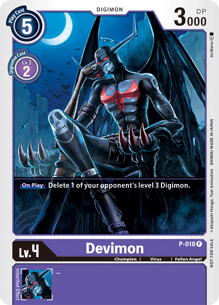 Devimon [P-018] [Promotional Cards] | Cracking-Singles