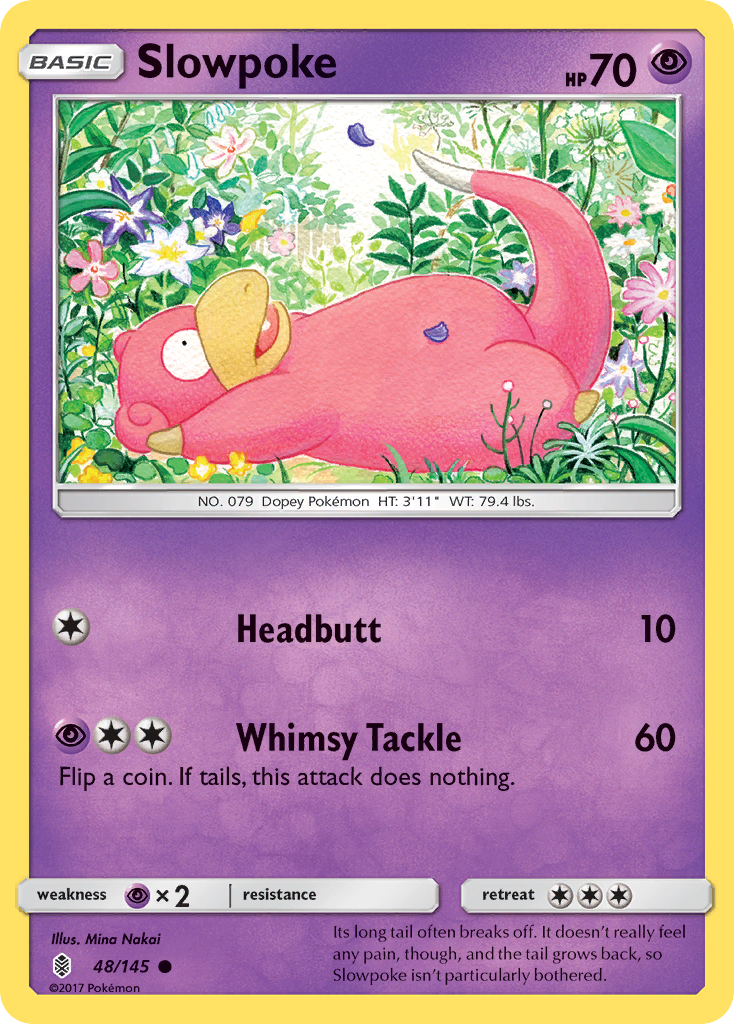 Slowpoke (48/145) [Sun & Moon: Guardians Rising] | Cracking-Singles