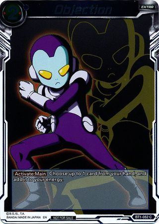 Objection (Event Pack 3 - 2019) (BT1-052_PR) [Promotion Cards] | Cracking-Singles