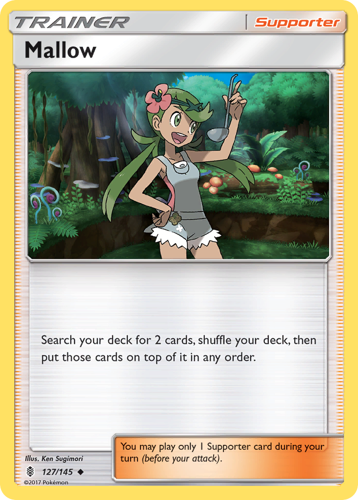 Mallow (127/145) [Sun & Moon: Guardians Rising] | Cracking-Singles