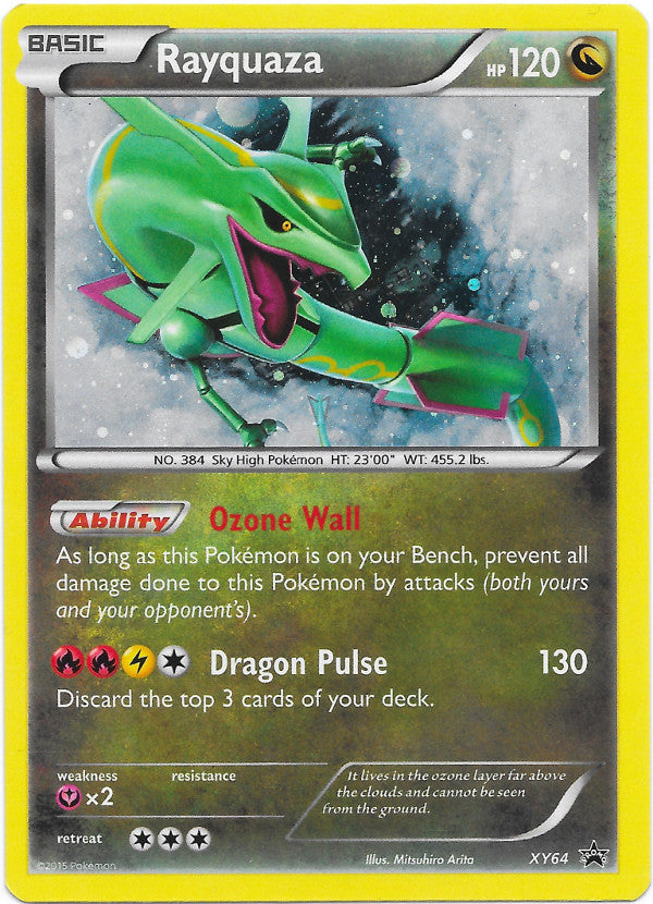 Rayquaza (XY64) (Jumbo Card) [XY: Black Star Promos] | Cracking-Singles