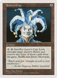 Jester's Cap (Oversized) [Oversize Cards] | Cracking-Singles