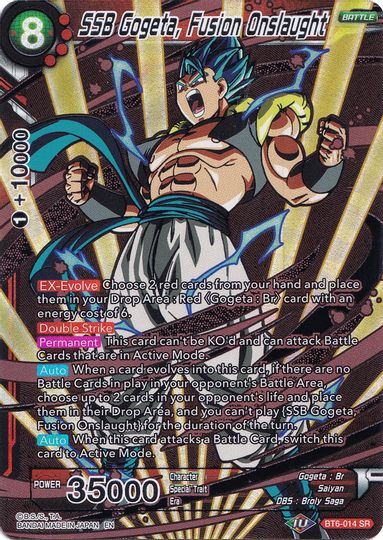 SSB Gogeta, Fusion Onslaught (Collector's Selection Vol. 1) (BT6-014) [Promotion Cards] | Cracking-Singles