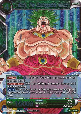 Broly, The Unstoppable Horror (P-006) [Promotion Cards] | Cracking-Singles