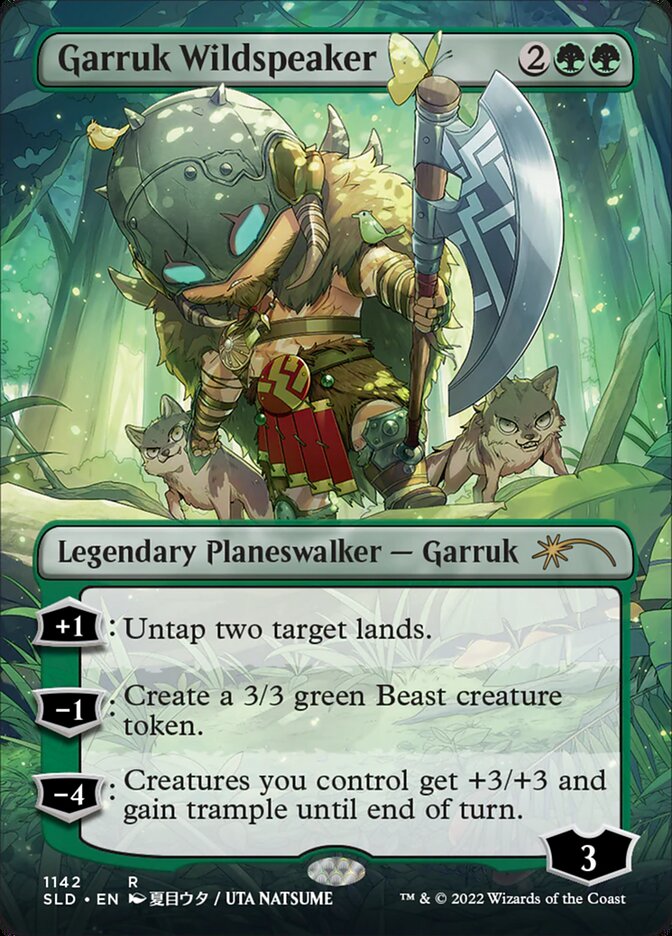 Garruk Wildspeaker (Borderless) [Secret Lair Drop Series] | Cracking-Singles