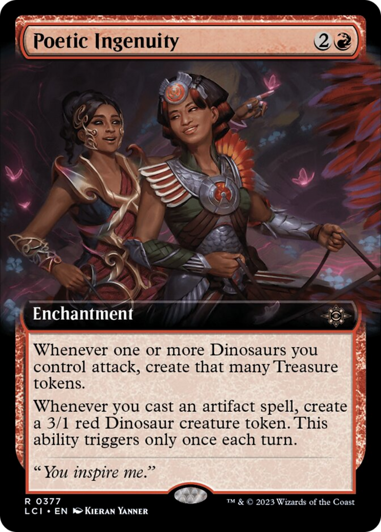 Poetic Ingenuity (Extended Art) [The Lost Caverns of Ixalan] | Cracking-Singles