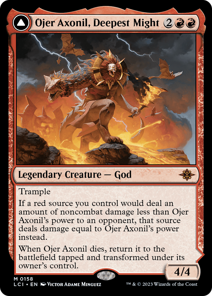 Ojer Axonil, Deepest Might // Temple of Power [The Lost Caverns of Ixalan] | Cracking-Singles