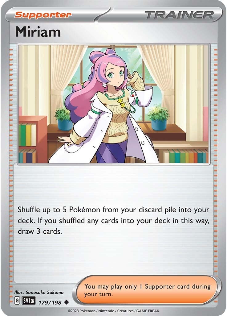 Miriam (179/198) [Scarlet & Violet: Base Set] | Cracking-Singles