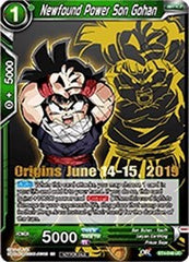 Newfound Power Son Gohan (Origins 2019) (BT4-048_PR) [Tournament Promotion Cards] | Cracking-Singles