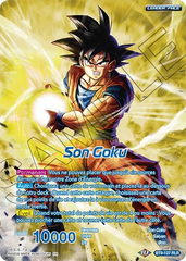 Son Goku // Heightened Evolution SS3 Son Goku Returns (Championship 2023 Golden Card Vol.1) (BT9-127) [Tournament Promotion Cards] | Cracking-Singles