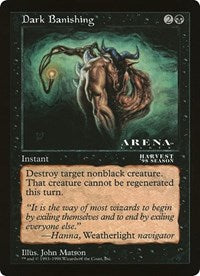 Dark Banishing (Oversized) [Oversize Cards] | Cracking-Singles