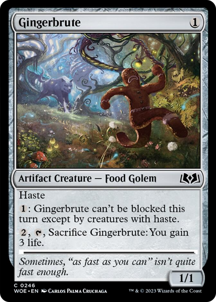 Gingerbrute [Wilds of Eldraine] | Cracking-Singles