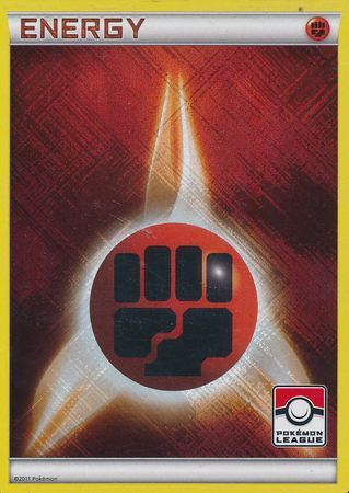 Fighting Energy (2011 Pokemon League Promo) [League & Championship Cards] | Cracking-Singles