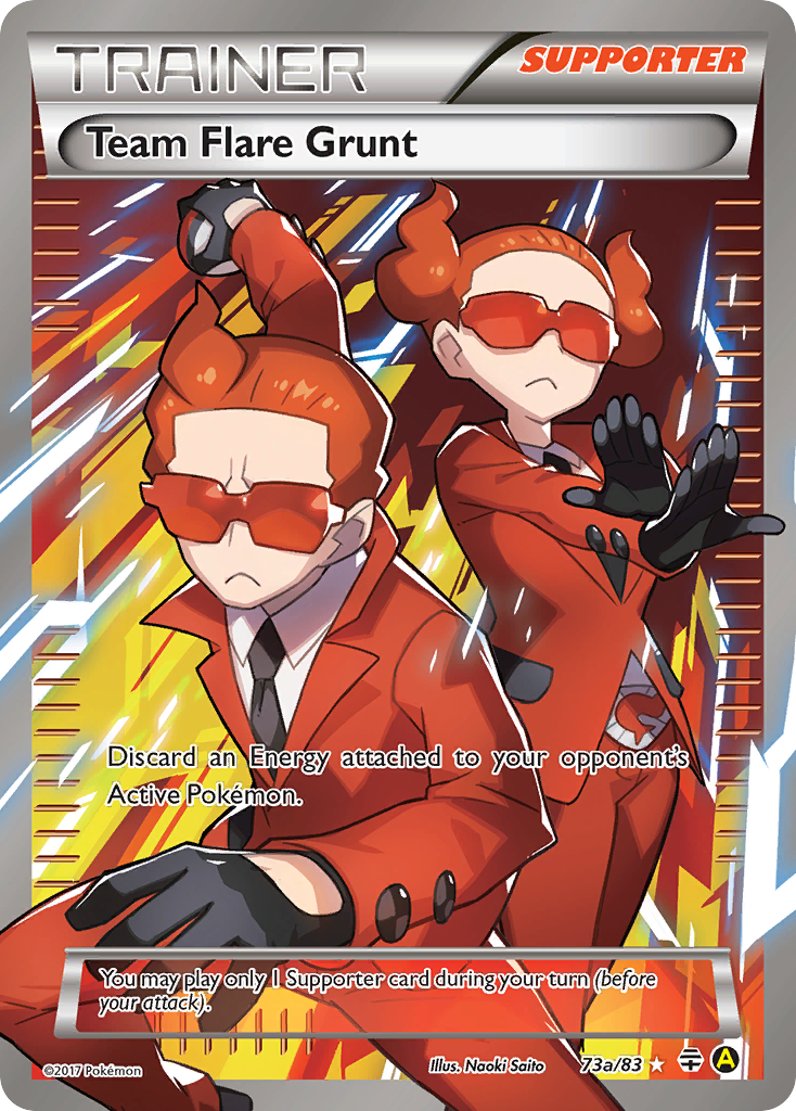 Team Flare Grunt (73a/83) [Alternate Art Promos] | Cracking-Singles