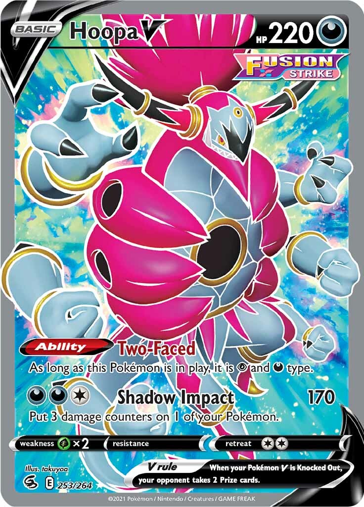 Hoopa V (253/264) [Sword & Shield: Fusion Strike] | Cracking-Singles