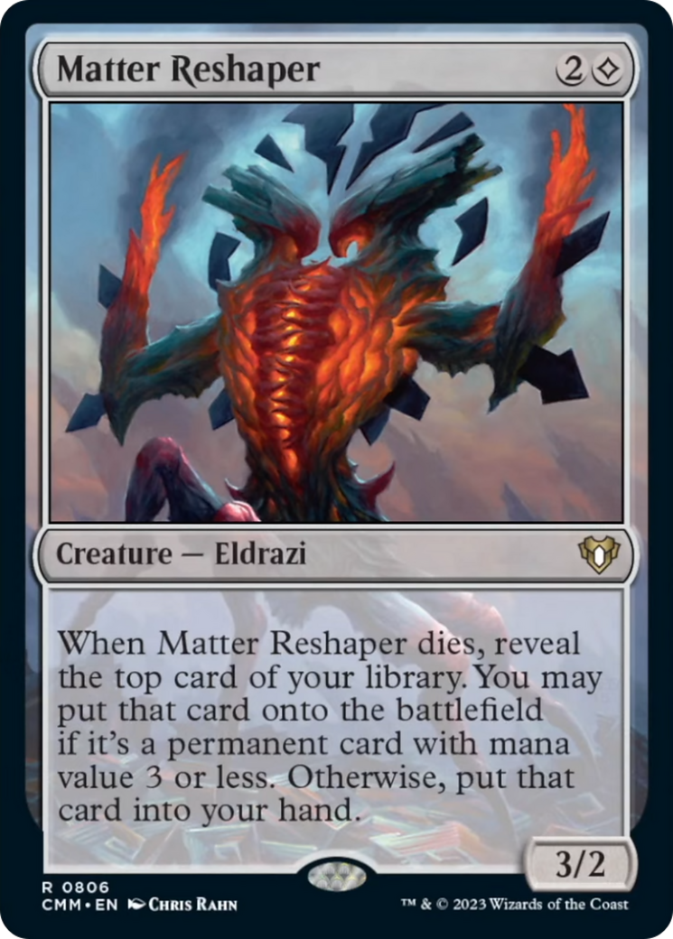 Matter Reshaper [Commander Masters] | Cracking-Singles