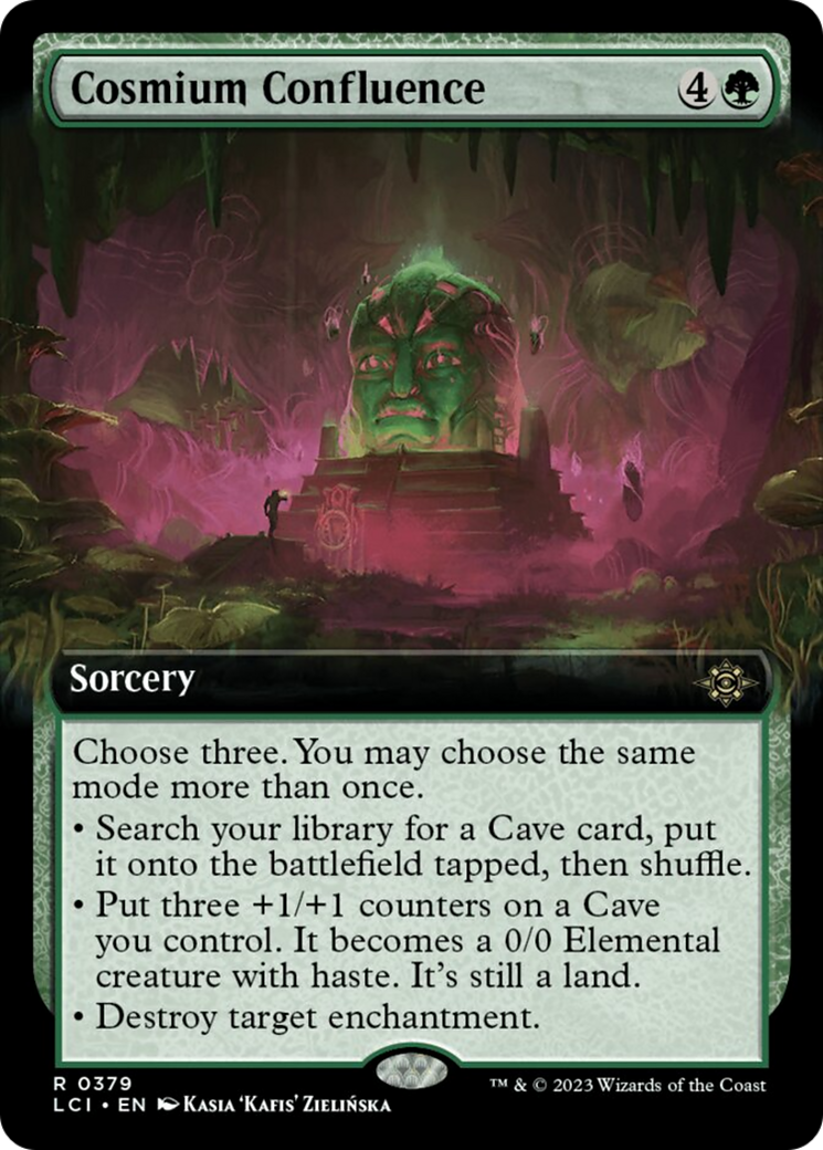 Cosmium Confluence (Extended Art) [The Lost Caverns of Ixalan] | Cracking-Singles