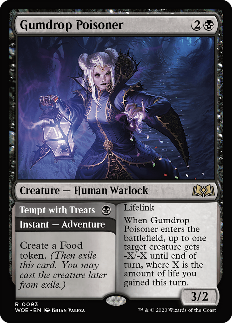 Gumdrop Poisoner // Tempt with Treats [Wilds of Eldraine] | Cracking-Singles