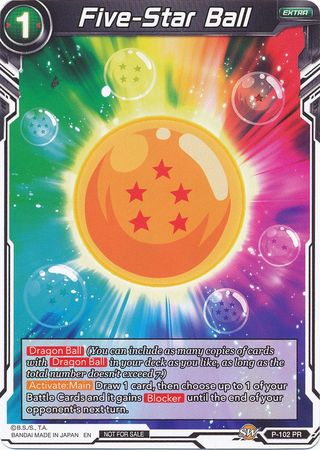 Five-Star Ball (P-102) [Promotion Cards] | Cracking-Singles