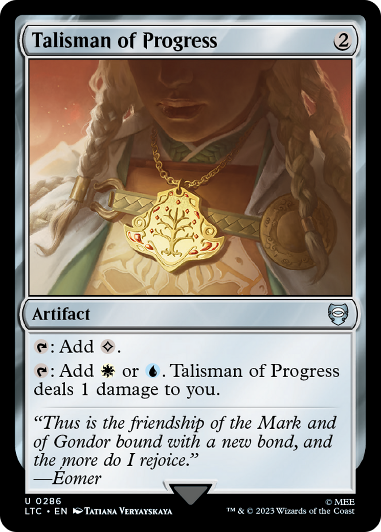 Talisman of Progress [The Lord of the Rings: Tales of Middle-Earth Commander] | Cracking-Singles