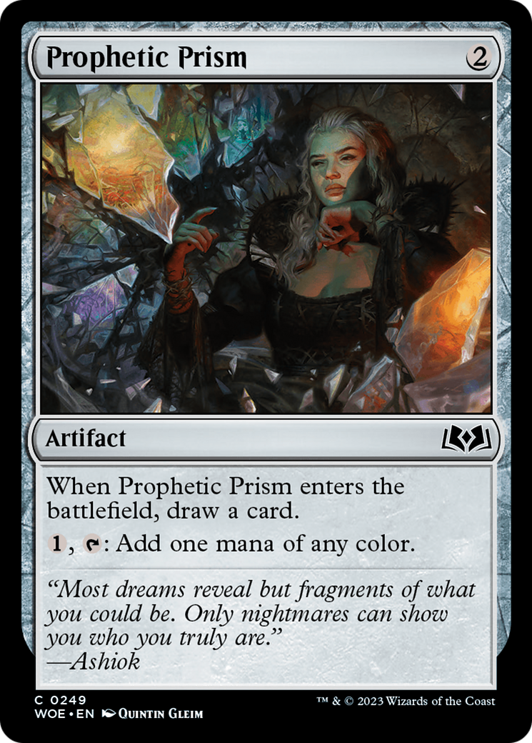 Prophetic Prism [Wilds of Eldraine] | Cracking-Singles