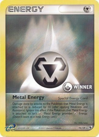 Metal Energy (94/109) (Winner) [EX: Ruby & Sapphire] | Cracking-Singles