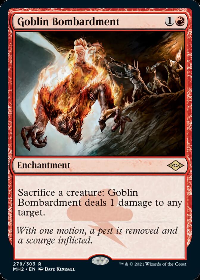 Goblin Bombardment (Foil Etched) [Modern Horizons 2] | Cracking-Singles