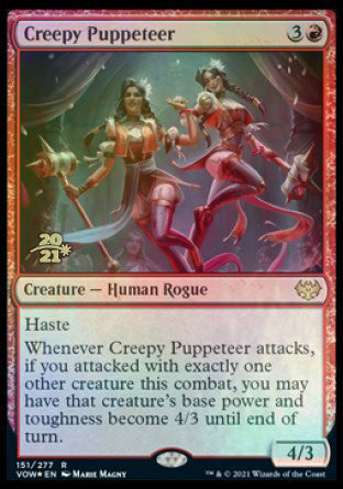 Creepy Puppeteer [Innistrad: Crimson Vow Prerelease Promos] | Cracking-Singles