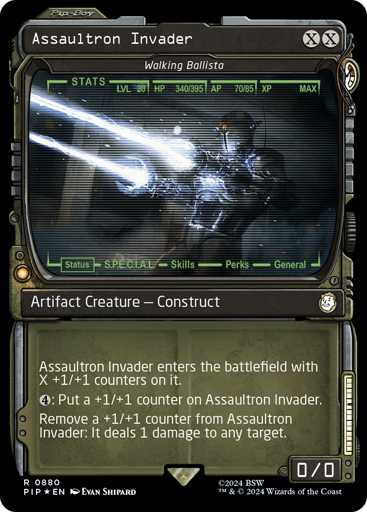 Assaultron Invader - Walking Ballista (Surge Foil) [Fallout] | Cracking-Singles