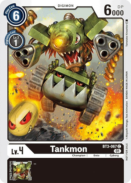 Tankmon [BT3-067] (Tamer Party Vol. 4) [Release Special Booster Promos] | Cracking-Singles