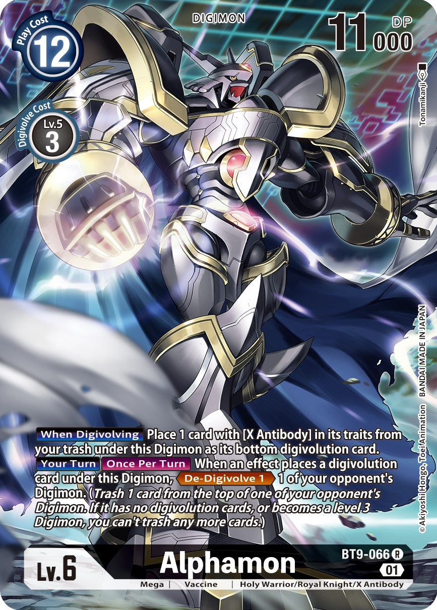 Alphamon [BT9-066] (Alternate Art) [X Record] | Cracking-Singles