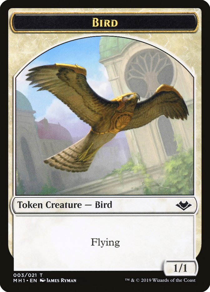 Bird Token [Modern Horizons Tokens] | Cracking-Singles