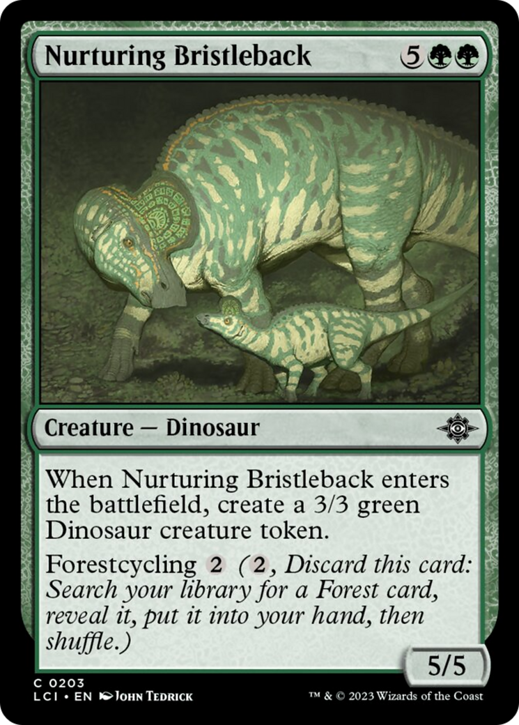 Nurturing Bristleback [The Lost Caverns of Ixalan] | Cracking-Singles