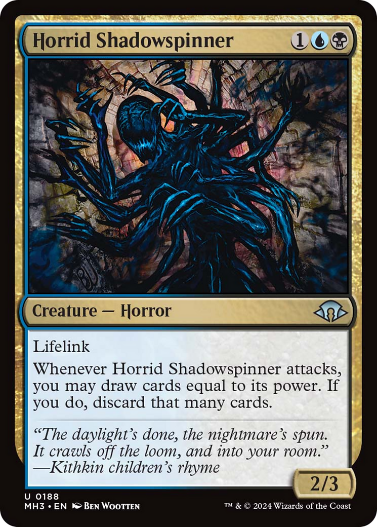 Horrid Shadowspinner [Modern Horizons 3] | Cracking-Singles