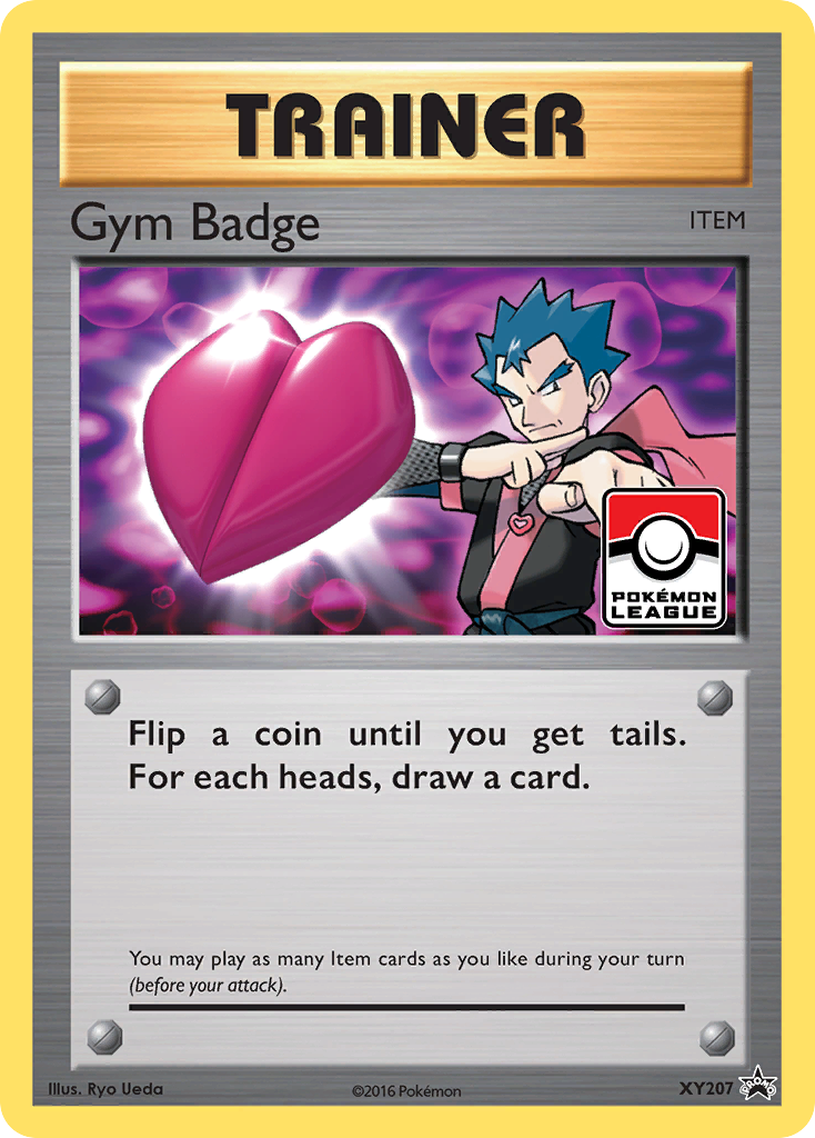 Gym Badge (XY207) (Koga) [XY: Black Star Promos] | Cracking-Singles