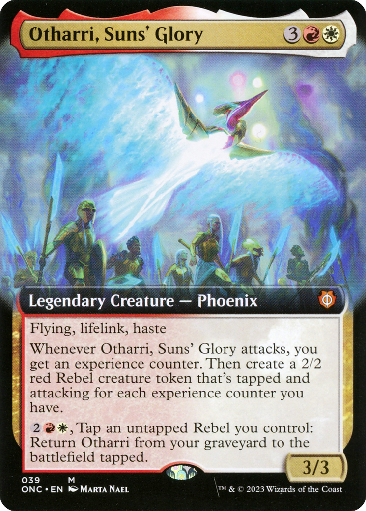 Otharri, Suns' Glory (Extended Art) [Phyrexia: All Will Be One Commander] | Cracking-Singles