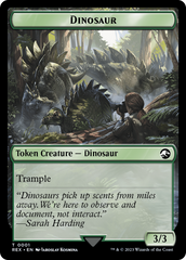 Map // Dinosaur (0001) Double-Sided Token [The Lost Caverns of Ixalan Tokens] | Cracking-Singles