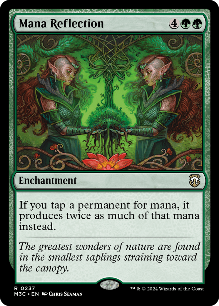 Mana Reflection (Ripple Foil) [Modern Horizons 3 Commander] | Cracking-Singles