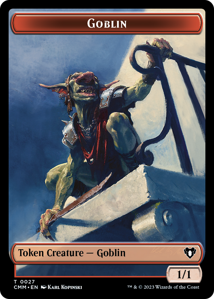 Goblin Token [Commander Masters Tokens] | Cracking-Singles