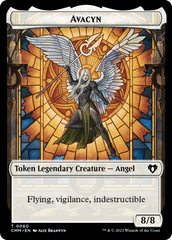 Copy (54) // Avacyn Double-Sided Token [Commander Masters Tokens] | Cracking-Singles