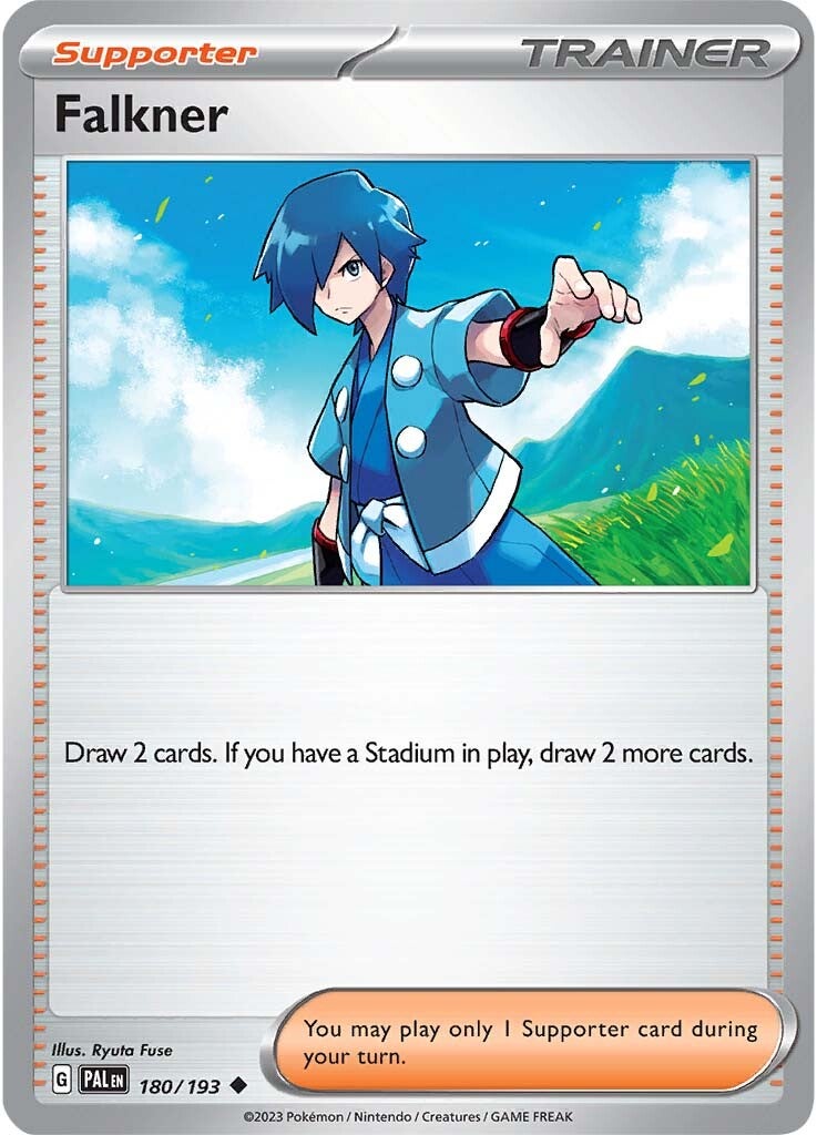 Falkner (180/193) [Scarlet & Violet: Paldea Evolved] | Cracking-Singles