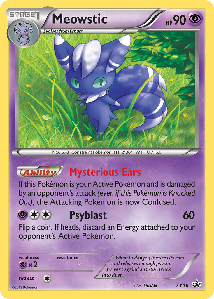 Meowstic (XY48) [XY: Black Star Promos] | Cracking-Singles