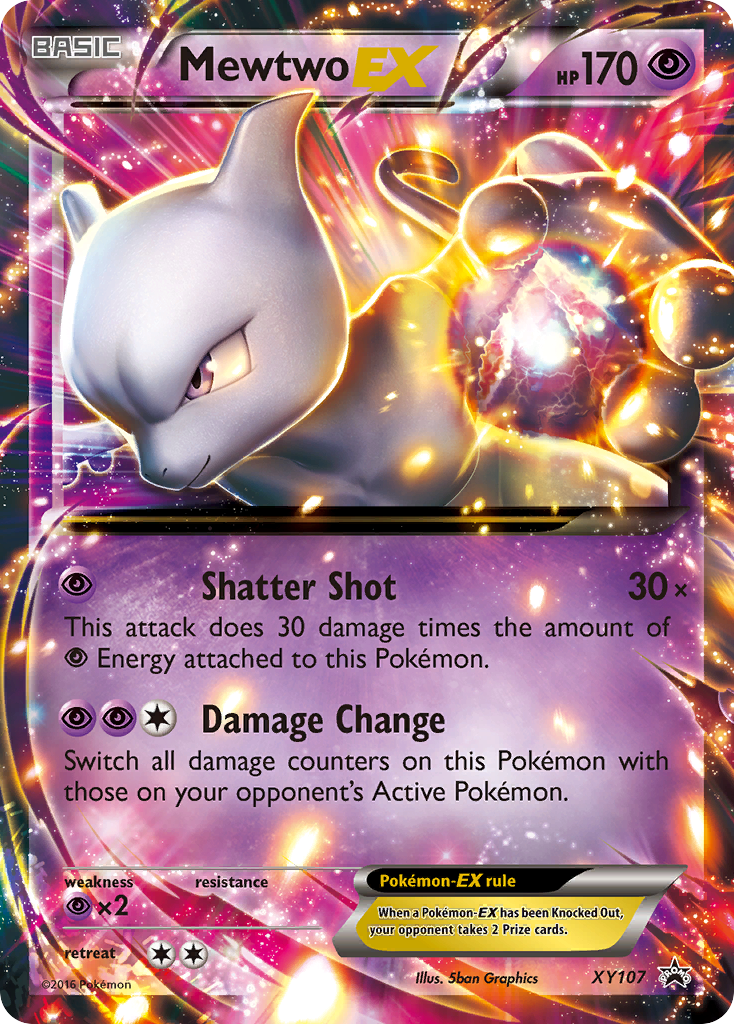 Mewtwo EX (XY107) [XY: Black Star Promos] | Cracking-Singles