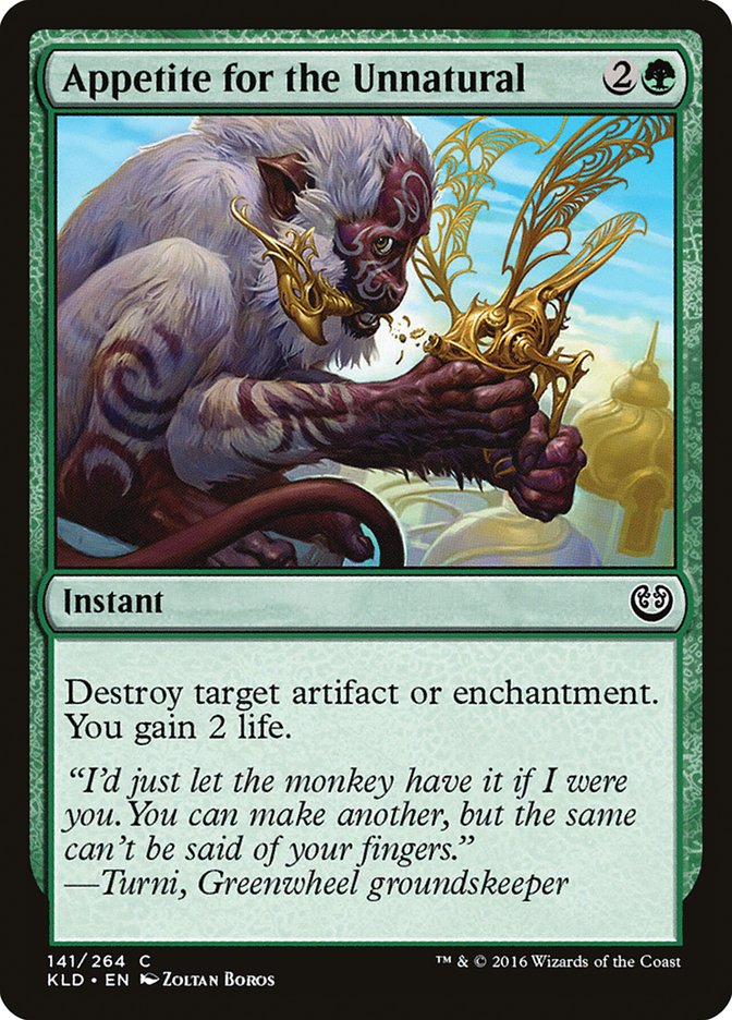 Appetite for the Unnatural [Kaladesh] | Cracking-Singles