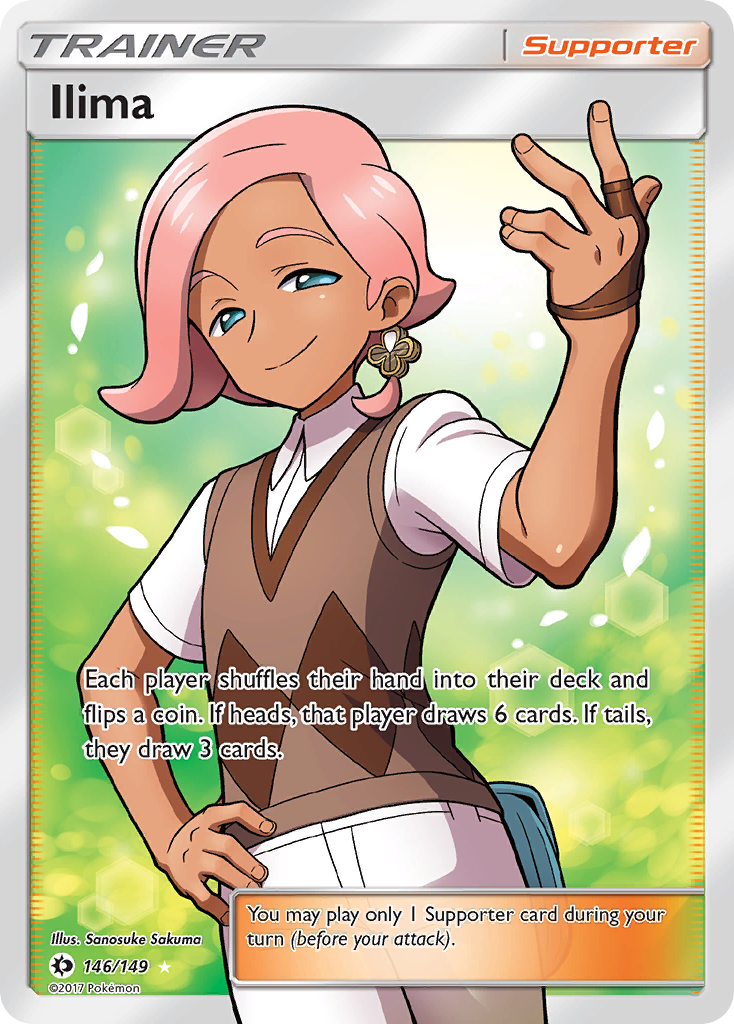 Ilima (146/149) [Sun & Moon: Base Set] | Cracking-Singles